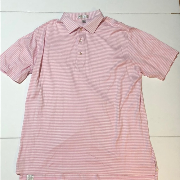 Peter Millar Other - Peter Millar gift shirt. Large. Pink white stripe.